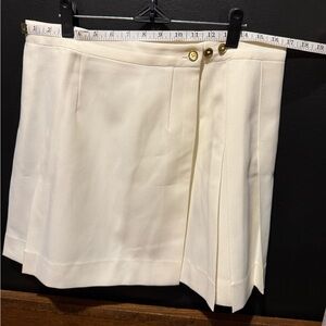 Vintage America Cream Mini Skirt